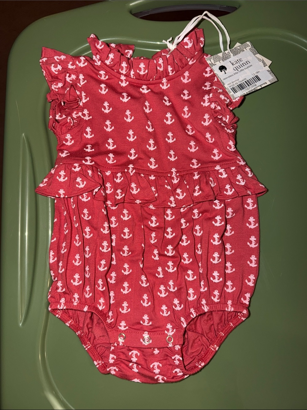 NWT Kate Quinn Bubble Ruffle Romper